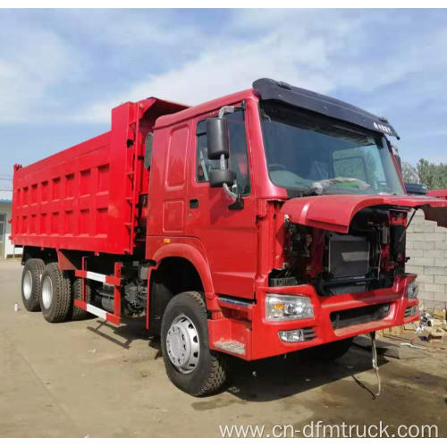 6x4 Used Dump Trucks Howo 375HP